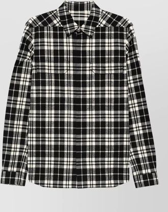 Rick Owens cotton long-sleeve shirt