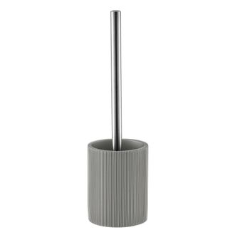 Lewis's Toilet Brush & Holder - Resin Grey | TJ Hughes