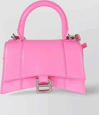 Balenciaga hourglass xs leather tote bag