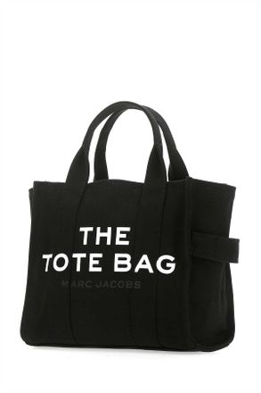 Marc Jacobs Womens Black Canvas Mini The Tote Bag Handbag 001 Cotton Borse A Mano