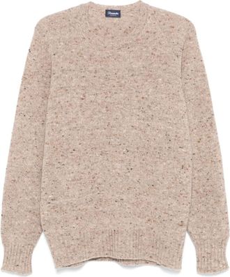 Drumohr Beige Wool sweater