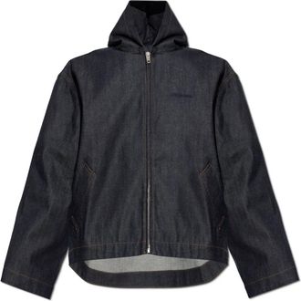 Balenciaga Denim Hooded Jacket - Heren - Spijkerjassen - Blauw - XL - Denim - Jassen