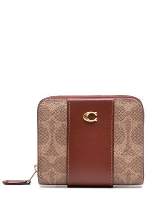 Coach Portafoglio Billfold - Marrone
