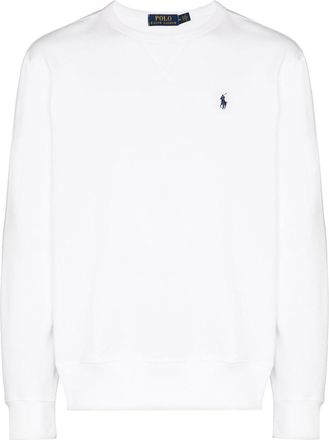 Ralph Lauren White Logo Sweater