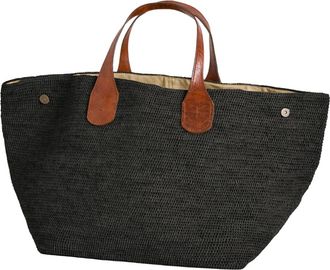Ibeliv Rio Tote Bag - Dames - Shoppers - Zwart - ONE Size - Katoen - Tassen