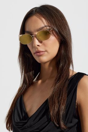 Off-white Sunglasses, Unisex, Gold