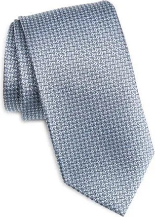 BOSS Silk Blend Jacquard Tie in Light Pastel Purple/Blue at Nordstrom Rack
