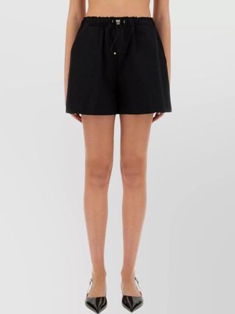 Moschino wide-leg knee-length shorts