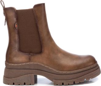 Xti Womens Chelsea Booties In Light Brown