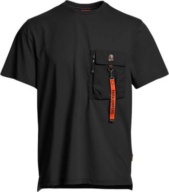 Parajumpers Mojave T-Shirt - Heren - Tops - Zwart - Maat: 3XL Katoen