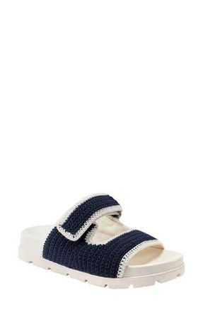 Marc Fisher Brinleys Two-Strap Sandal in Dark Blue at Nordstrom Rack, Size 9.5