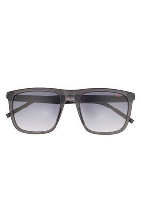 BOSS 55mm Square Sunglasses in Grey at Nordstrom Rack