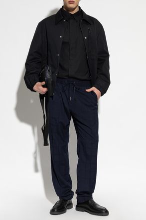 Iceberg Shirt With Pocket, Mens, Black