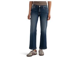 Kut from the Kloth Pattie High-rise-straight Legs-back Darts 5 Pockets In Razor Womens Jeans Razor : 18 29, Cotton/Denim/Polyester