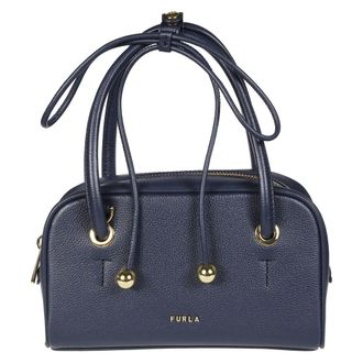 Furla Dames, Tassen, Blauw, Maat: ONE Size Leer