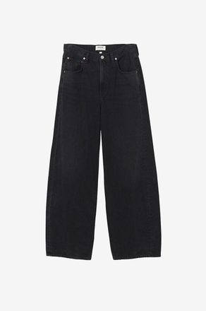 A Gold E Jeans mit weitem Bein Low Curve Wide Leg