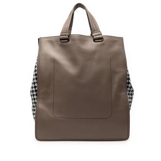 Bottega Veneta Pre-owned Bottega Veneta Intrecciato Trimmed Leather Tote Ladies AV41M7H451NG1D6F