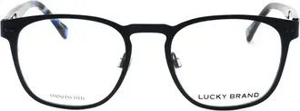 Lucky Brand VLBD319 Metal Frame Eyeglasses - Navy