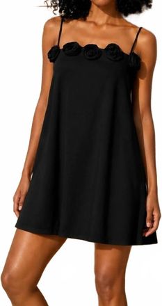 Caroline Constas Vera Mini Dress In Black