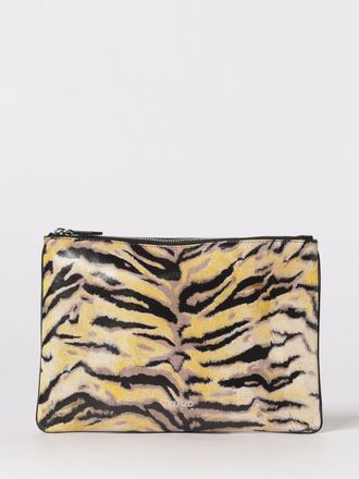 Kenzo Clutch Tiger Kenzo in pelle stampa animalier