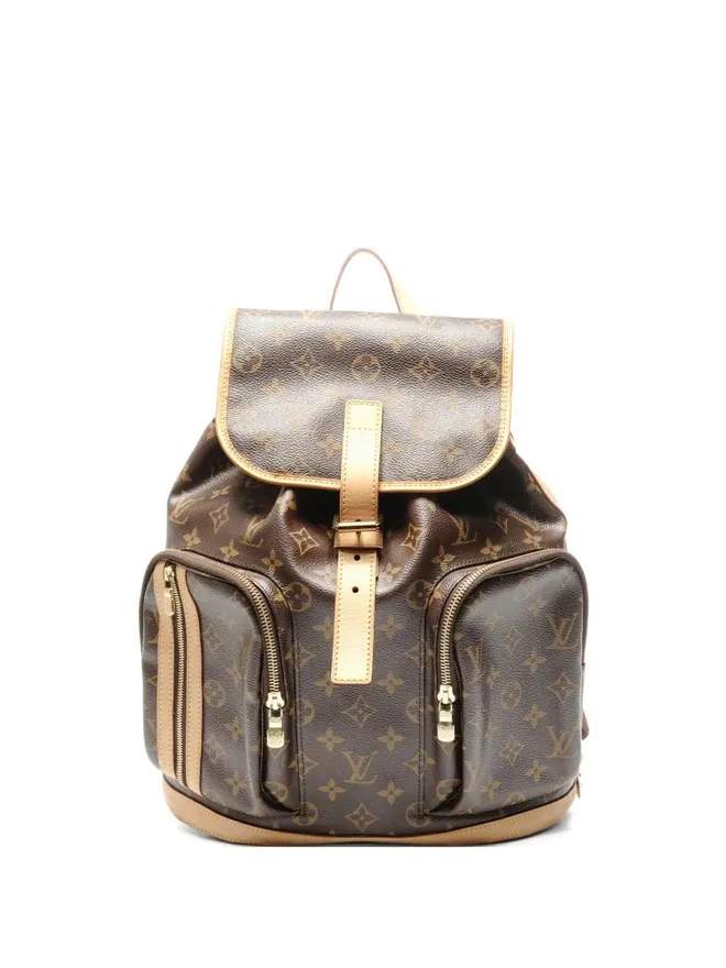 2008 Sac a Dos Bosphore monogram zipped backpack - Brown