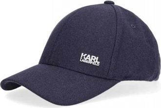 Karl Lagerfeld Accessoires, unisex, Blauw, ONE Size, K/Signature Cap