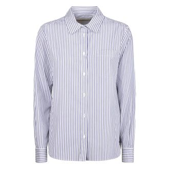 Max Mara Shirts, female, Blue, Size: 2XS WKD Bahamas Shirt
