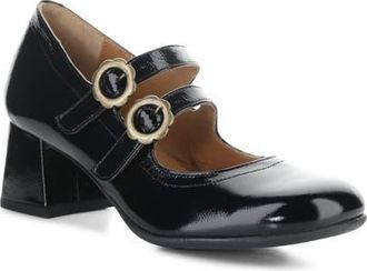 FLY London Paaf Mary Jane Pump in Black at Nordstrom, Size 10-10.5Us