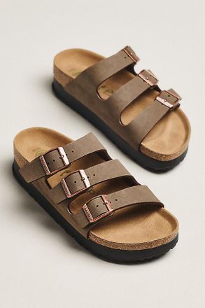 Birkenstock Florida III Platform Triple-Strap Sandals