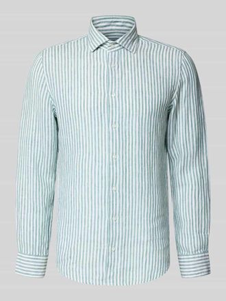 Seidensticker Slim Fit Business-Hemd mit Kentkragen in Gruen, Gr&ouml;&szlig;e 38