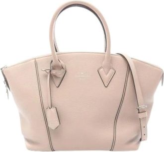 Louis Vuitton Pre-owned Handbags, female, Beige, Size: ONE SIZE Pre-owned Veau Cachemire PM Handbag