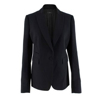Joseph Black Single Breasted Blazer Size M