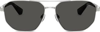 Burberry Sunglasses Occhiali da sole geometrici - Argento