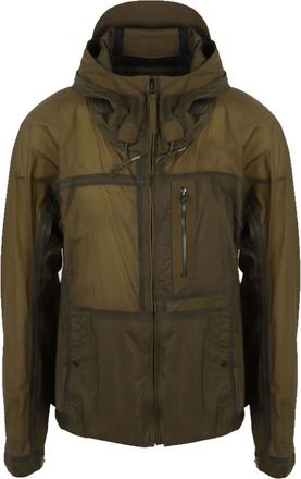 Ten c Wind Combo Bonded Shirt Jacket - Heren - Zomerjassen - Groen - M - Jassen