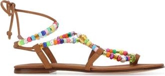 Alameda Turquesa Alegria Sandal - Dames - Sandalen - Veelkleurig - 36 EU - Leer - Schoenen