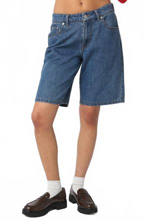 Olivaceous Ashly Bermuda Shorts In Denim