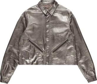 Rick Owens Giacca Tour Alice - Argento