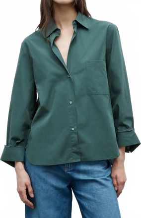 TWP Next Morning Shirt In Pinegrove