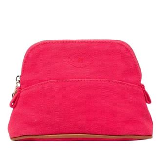 Herm&egrave;s Pre-owned Mini Mini Bolide - Dames - Pre-owned - Roze - Maat: ONE Size Leer