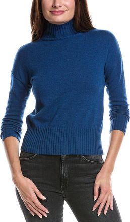 Fort&eacute; Cashmere Funnel Neck Cashmere Sweater