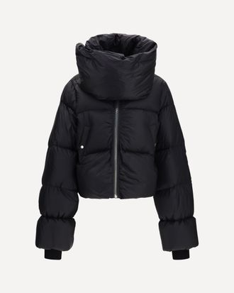 Rick Owens Padded Funnel Neck Jacket Female 42