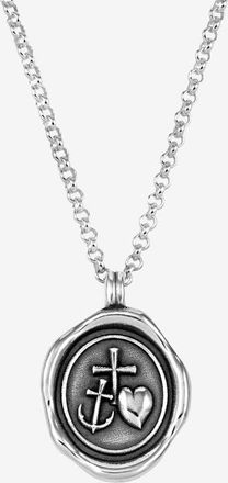 Dower & Hall Mens Hope Talisman Necklace in Sterling Silver at Nordstrom, Size 22