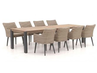 Manifesto Furniture Manifesto Matese/ROUGH-S 300cm dining tuinset 9-delig