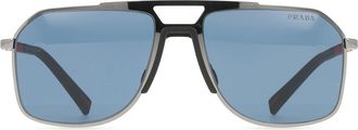 Prada PS B51S 5AV06A Mens Sunglasses Gunmetal Size 56