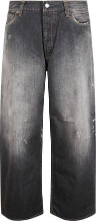 Acne Studios Jeans, Heren, Zwart, XS, Katoen, Trafalgar Loose-fit Jeans