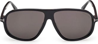 Tom Ford Guillaume Zonnebril - unisex - Accessoires - Zwart - Maat: 61 MM