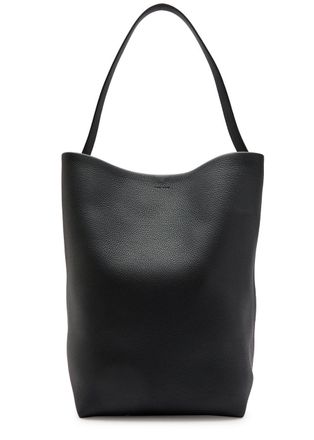 The Row The Row Park Large Grained Leather Tote - Black - One Size
