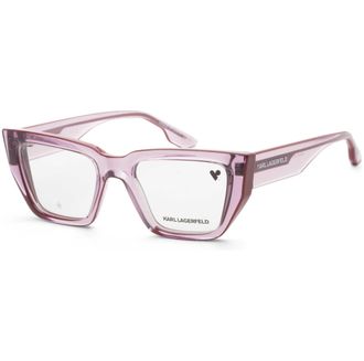 Karl Lagerfeld Womens 52 mm Pink Opticals