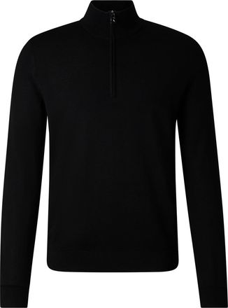 Bogner Ouri Virgin Wool Troyer for men - Black - XXL