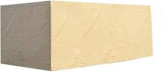 Regalos Miguel Regalos Miguel - Packs Laterales Carpas Plegables - Pack 4 Laterales Lisos Para Carpas 3x6 Master - Crema